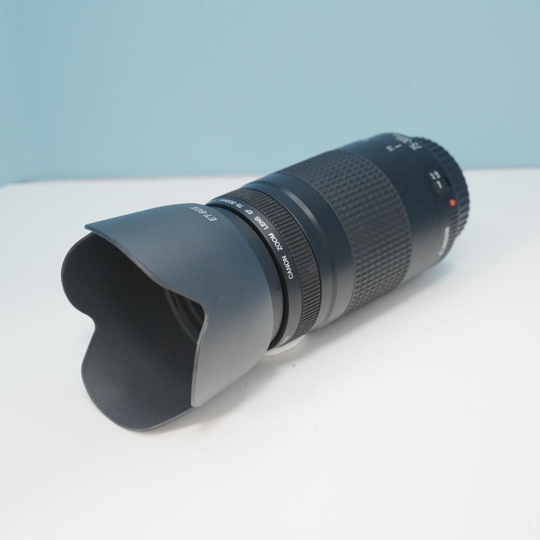 Canon純正 75-300mm 望遠レンズ 美品 a4997