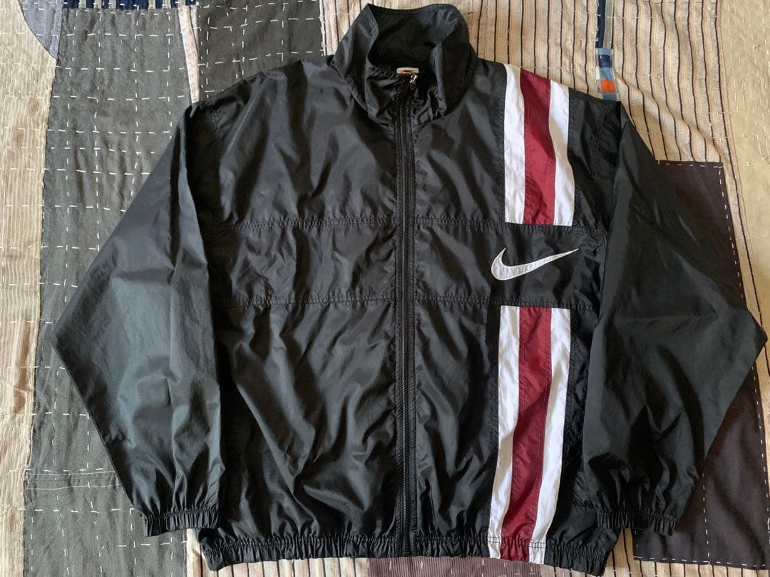 90s XL ナイキ vtg ナイロンジャケット リップストップ nike