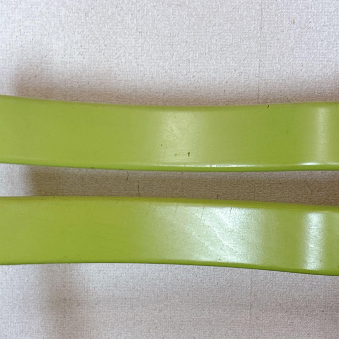 ストッケ　トリップトラップ　グリーン 木製 ベビーチェア　ハイチェア