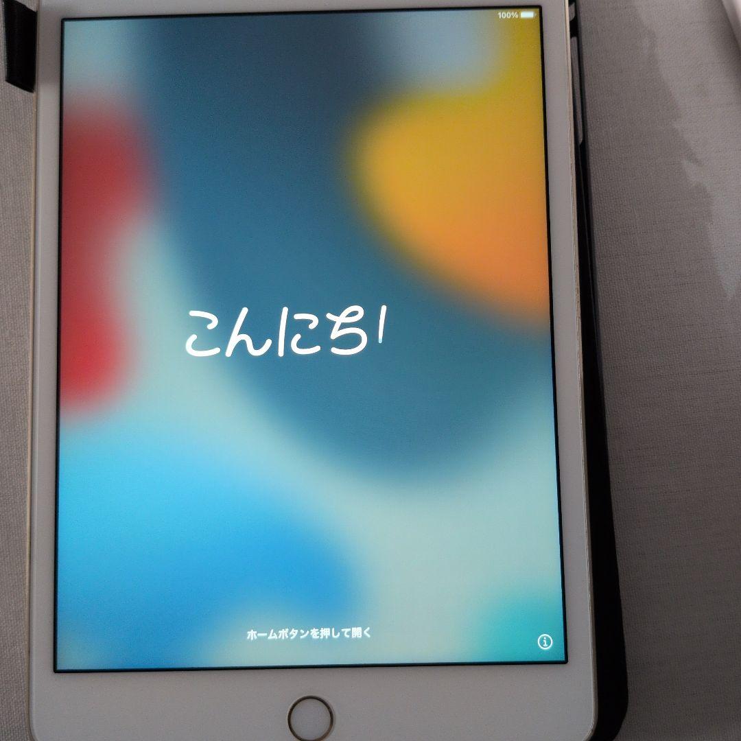 【中古・美品】iPad mini4 Wi-Fi Model 128GB Gold