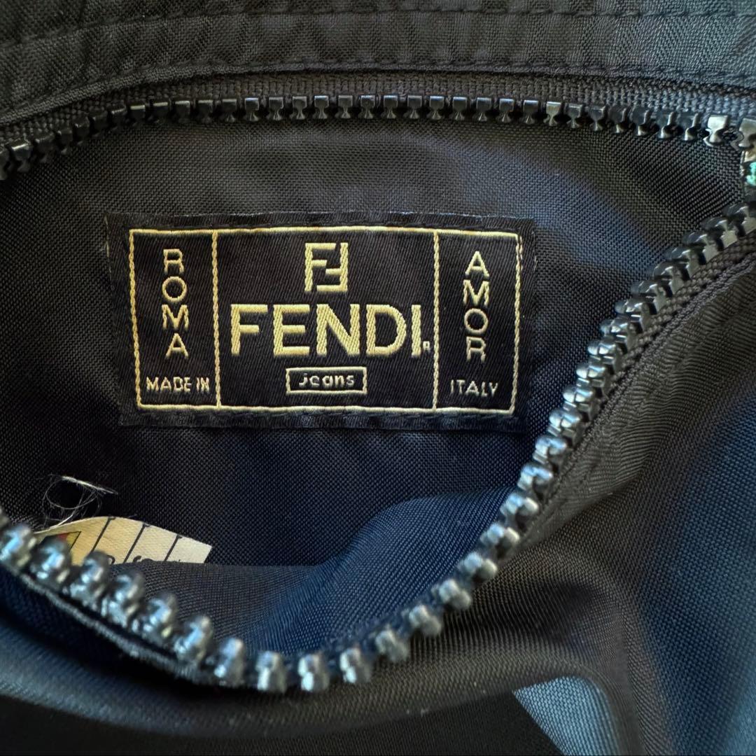 FENDI フェンディ コーチジャケット　ヴィンテージ　ズッカ　リバーシブル　L