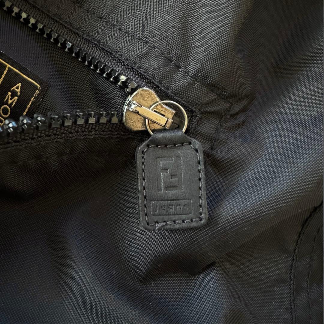 FENDI フェンディ コーチジャケット　ヴィンテージ　ズッカ　リバーシブル　L