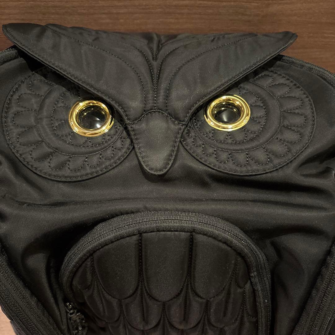 お値下げフクロウ型ブラックリュック