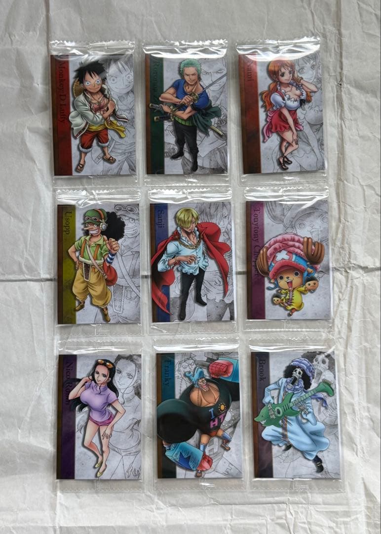 ワンピース our memories ウエハース カード