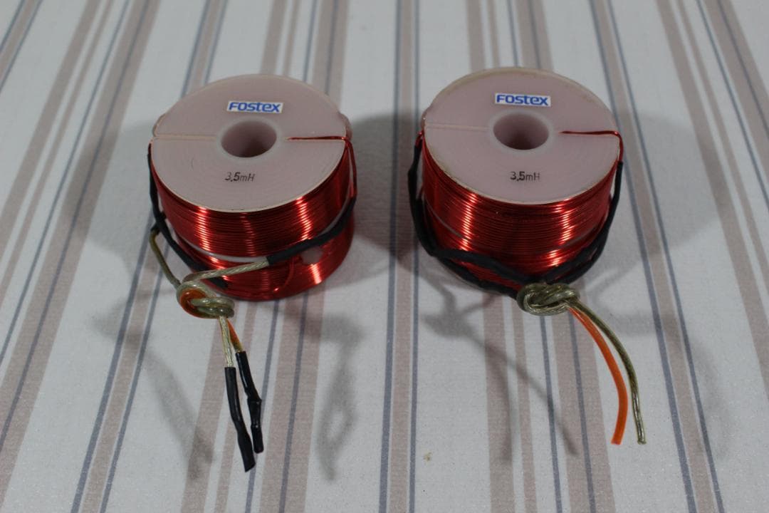 ムック　FOSTEX 3.5mH ネットワークコイル 745g　４個