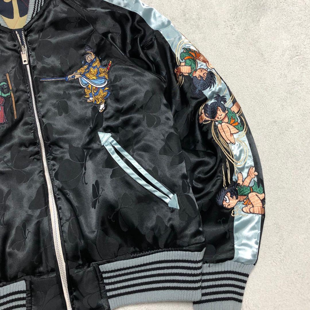 Dry Bones × どろろ スカジャン リバーシブル Mサイズ スーベニア