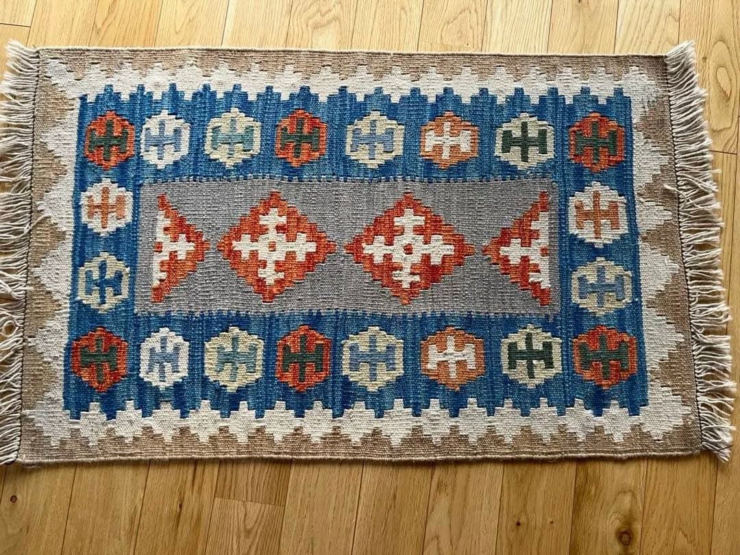 【makooo専用】DEE イデー　オールドキリムラグ107×60