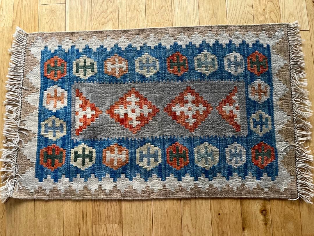 【makooo専用】DEE イデー　オールドキリムラグ107×60