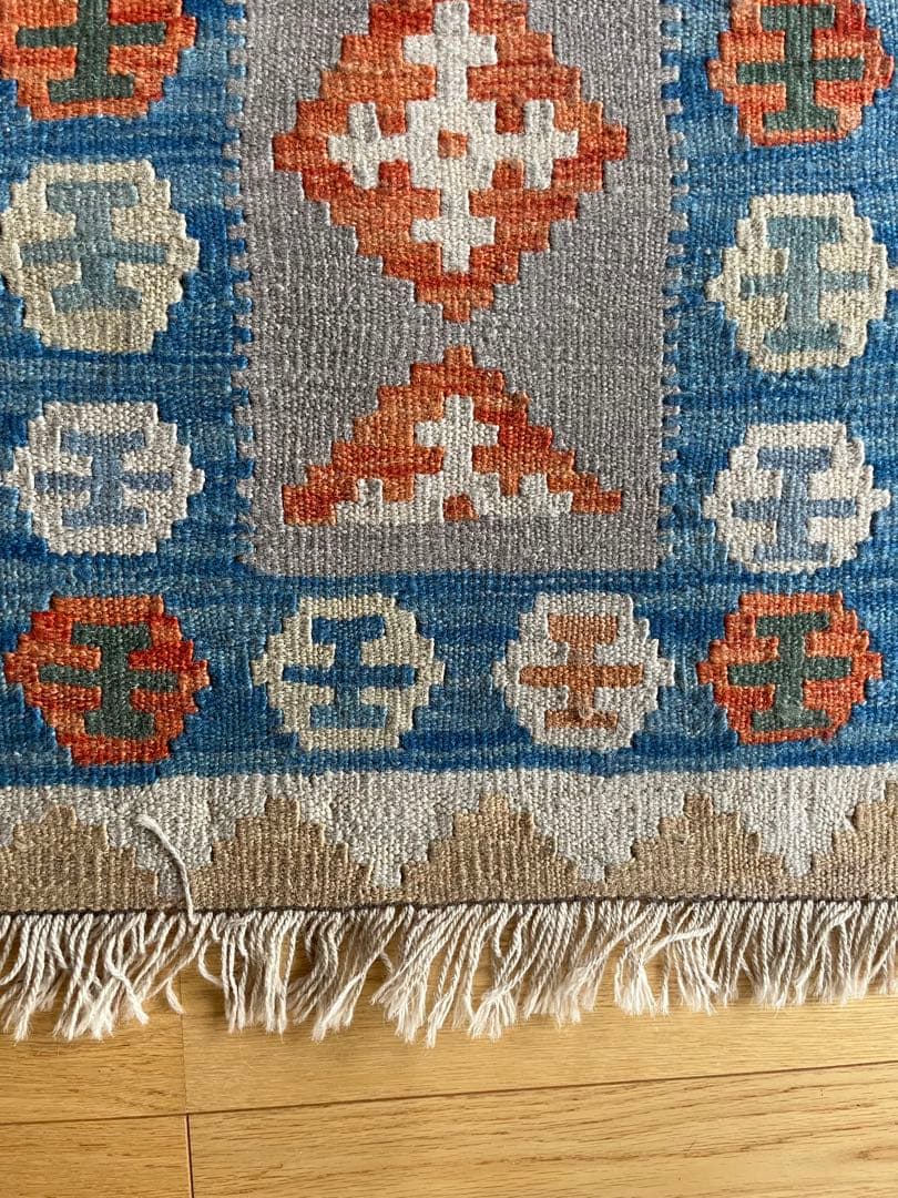 【makooo専用】DEE イデー　オールドキリムラグ107×60