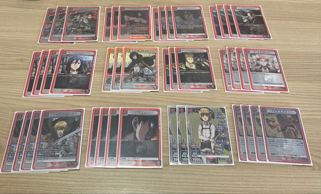 進撃の巨人 UNION ARENA 8エレンデッキ