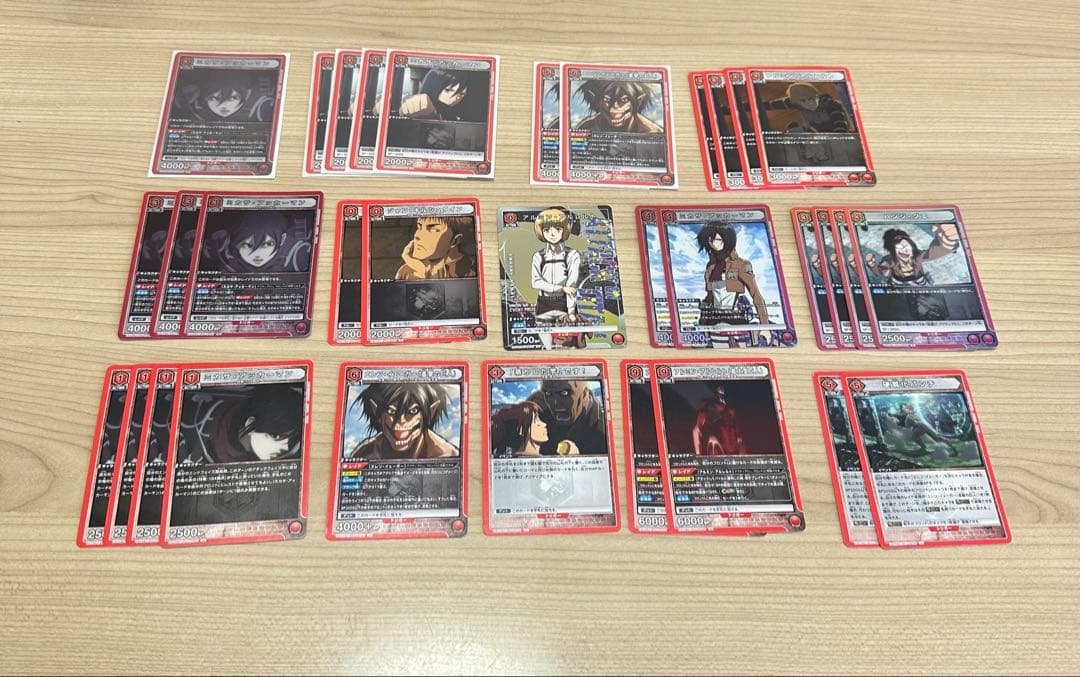 進撃の巨人 UNION ARENA 8エレンデッキ