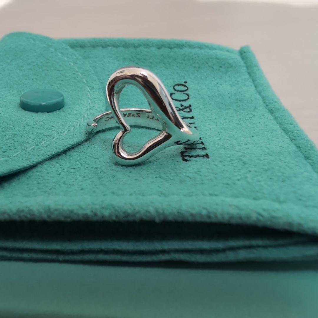 美品 ティファニー TIFFANY&Co シルバーリング 7号～8号 箱付