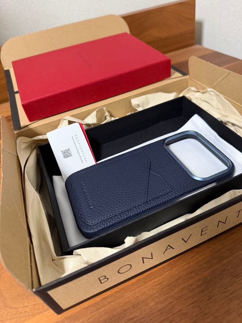 新品ボナベンチュラiPhone17Promaxバックカバーケース シュリンク