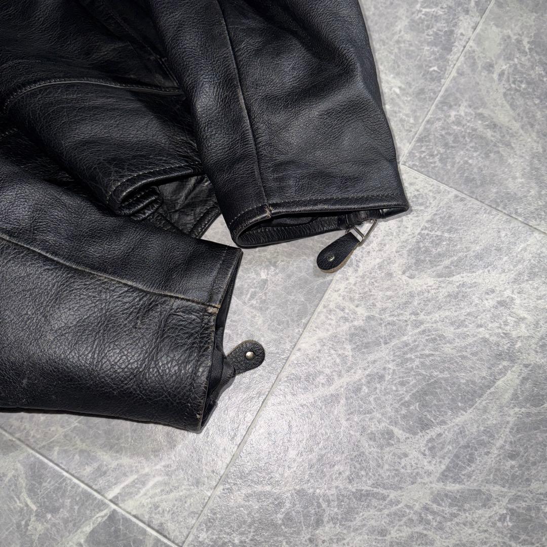 HOUND DOG ハウンドドッグ Leather Rider Jacket