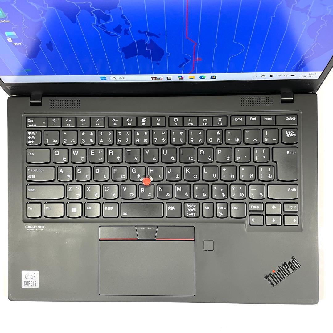 ★美品★ ThinkPad X1 2020年製 SSD256GB XX7