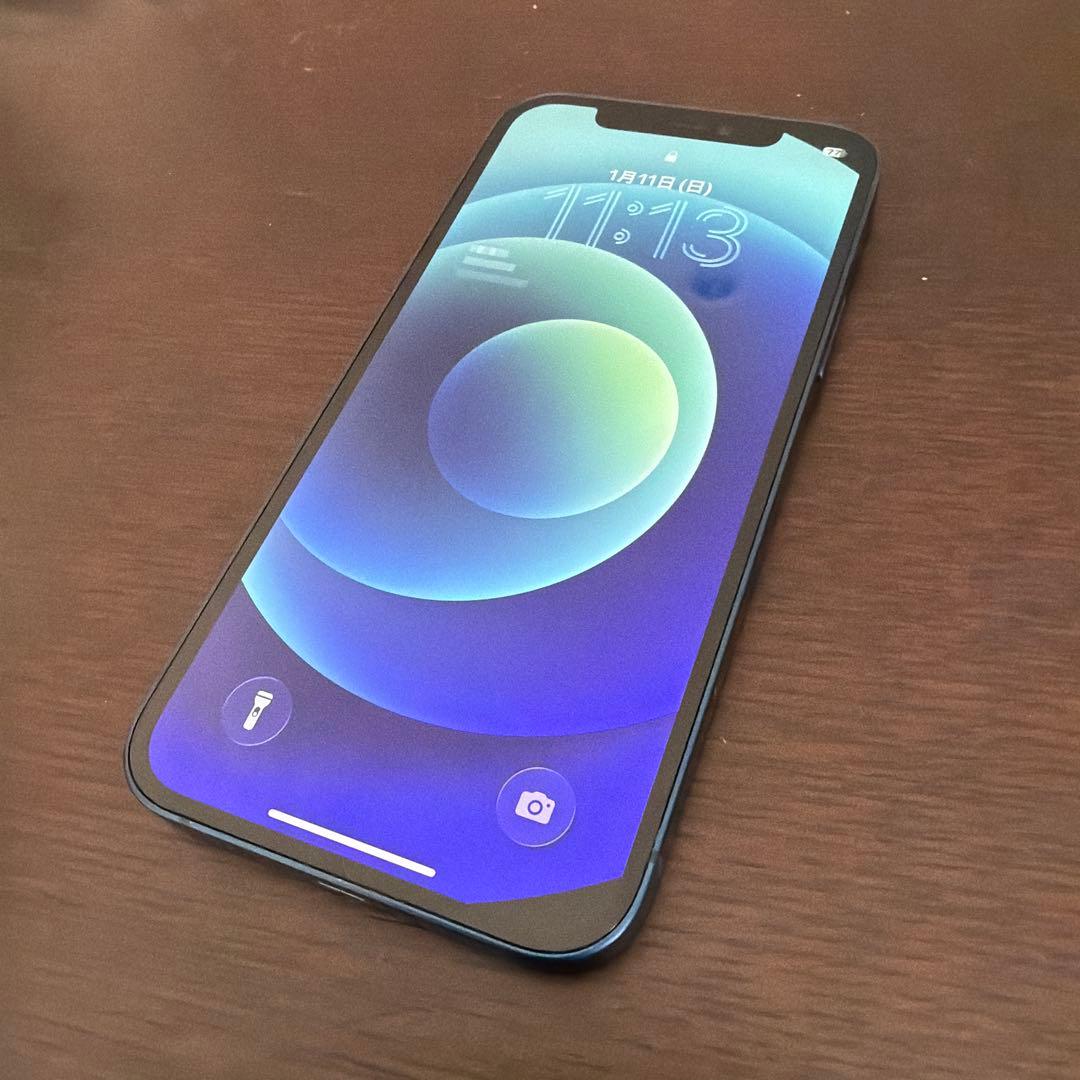 Apple iPhone 12 ブルー 本体