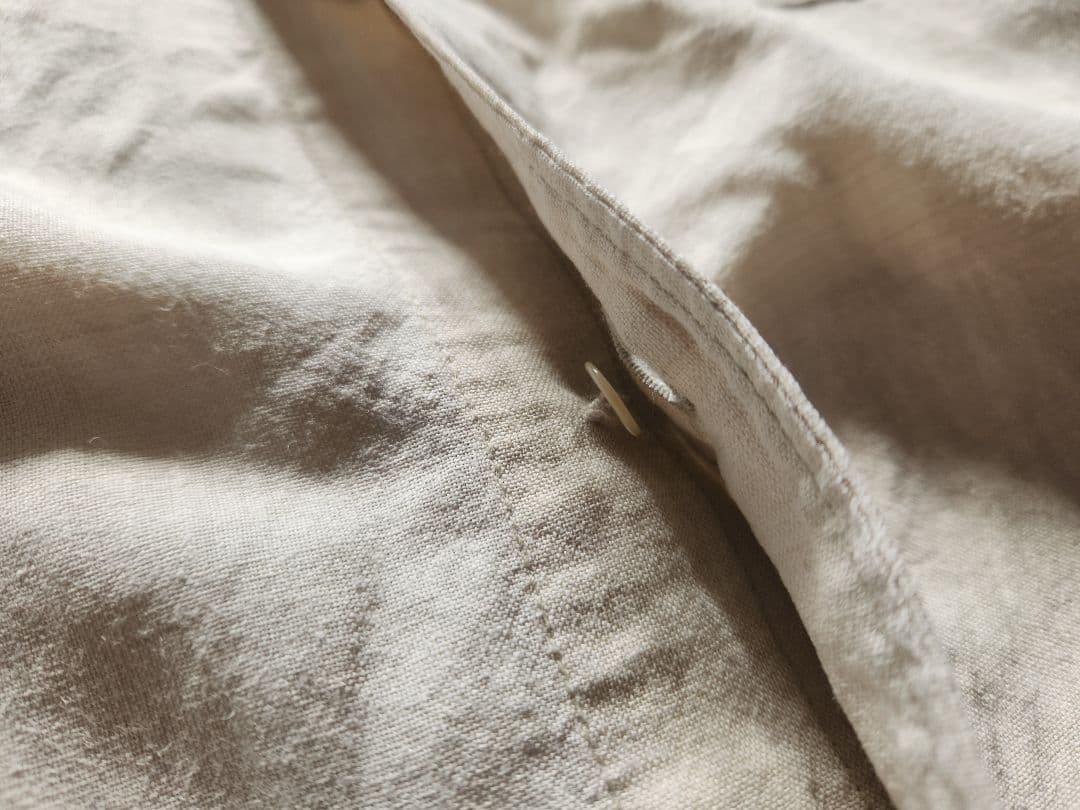 筆タグ 80s ISSEY MIYAKE MEN Linen shirt M