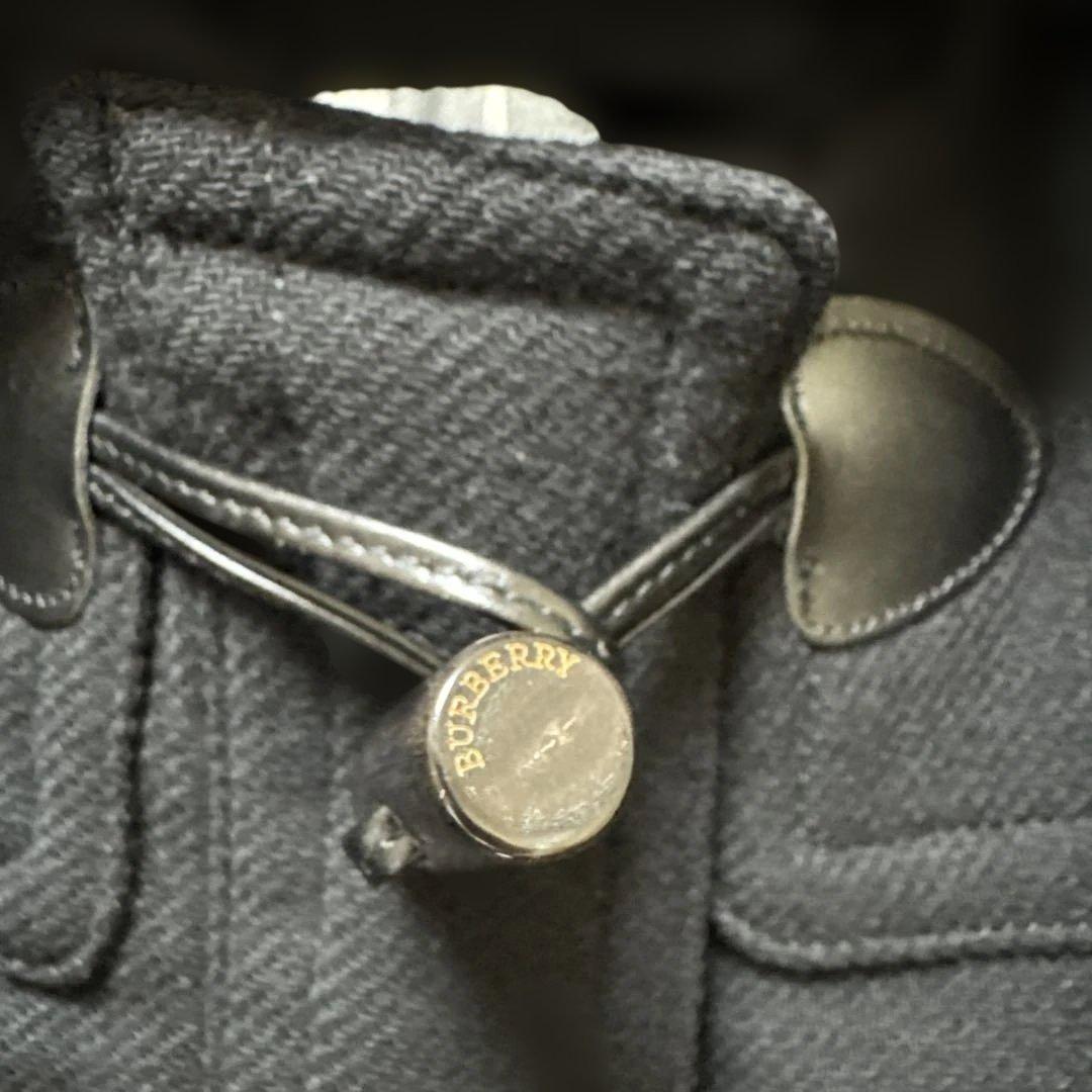 BURBERRY LONDONブラック黒 ダッフルコート 40中古