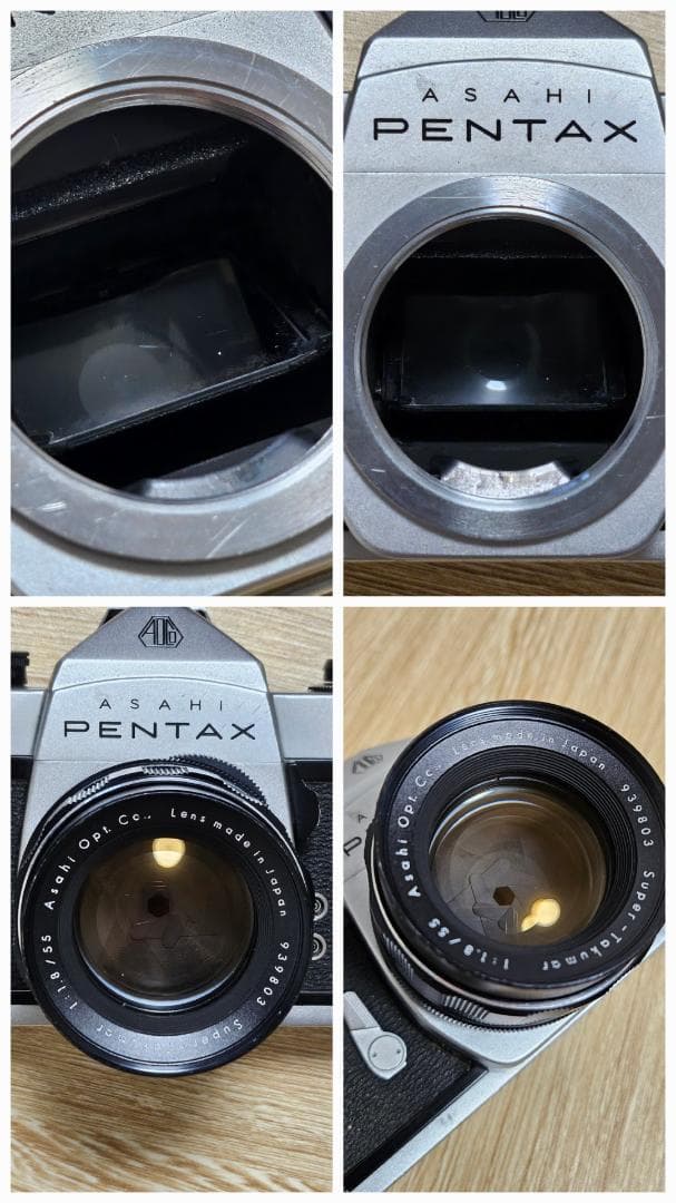 整備済★アサヒペンタックス SP＋Super-Takumar 55mm f1.8