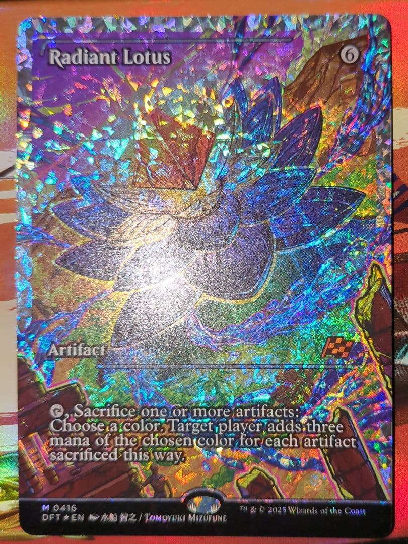 フラクチャーFoil ショーケース 光輝の睡蓮/Radiant Lotus