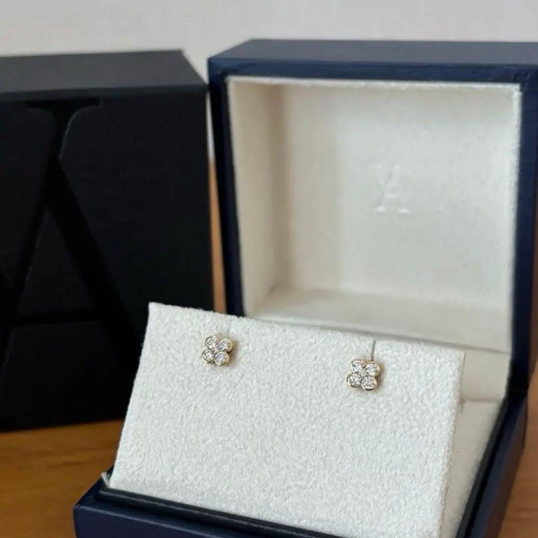 ヴァンドーム　k18 ダイヤ　ピアス