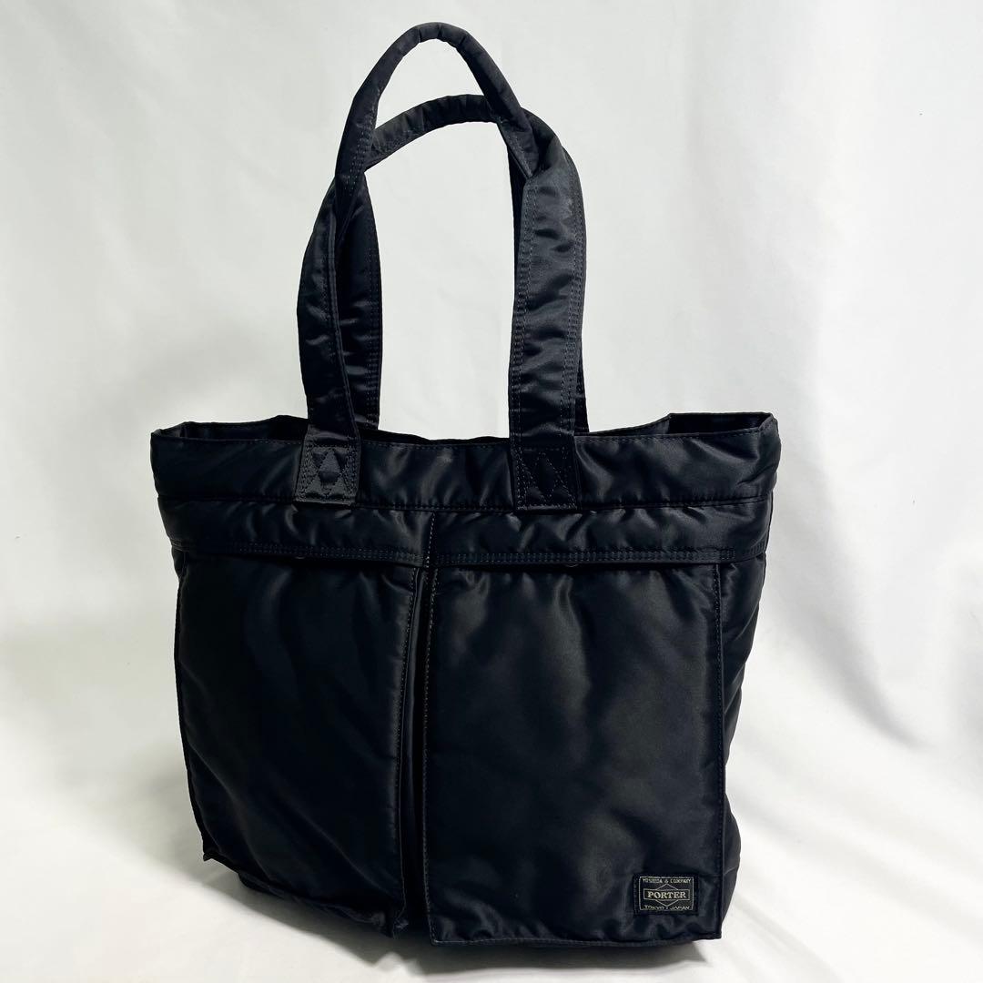 ポーター タンカー トートバッグ ビジネスバッグ ロゴ 大容量 多機能 A4可