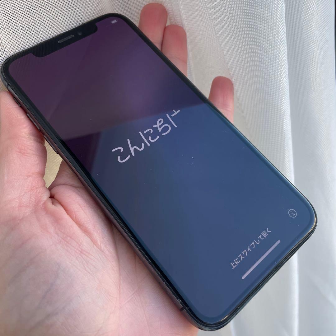 iPhone XS 64GB スペースグレイ 本体 美品 APPLE