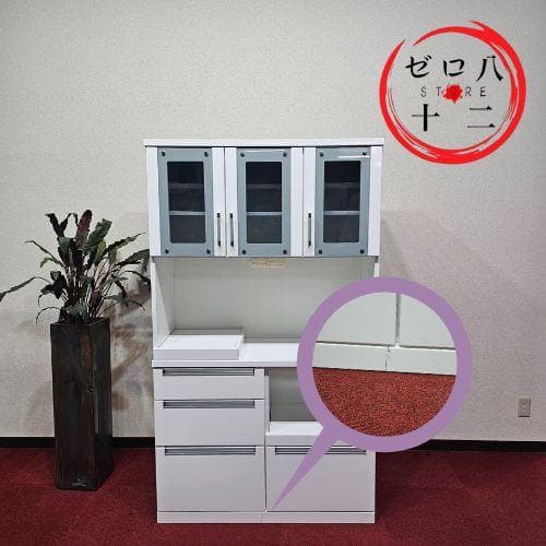 東京23区送料無料　ホワイトキッチンボード