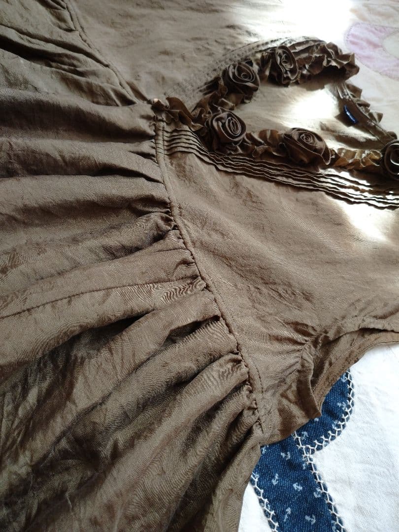 【未使用】 45R インドシルクのキャミ