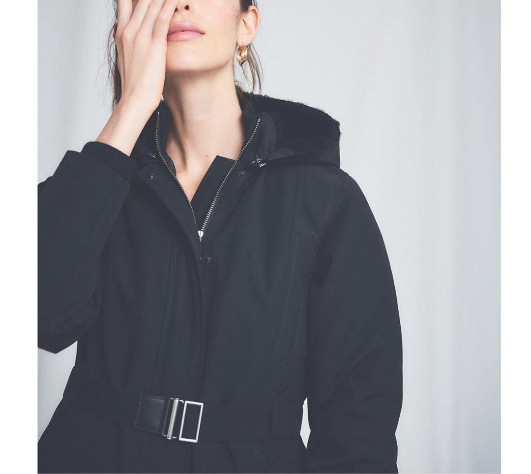 未使用級 セオリー ダウンコート 定価11万円 S ネイビー