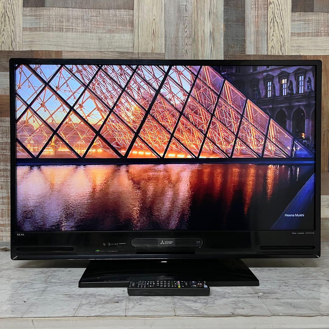 v._.vさん直接受渡三菱40型ブルーレイHDD付Blu-ray⇄HDDダビング