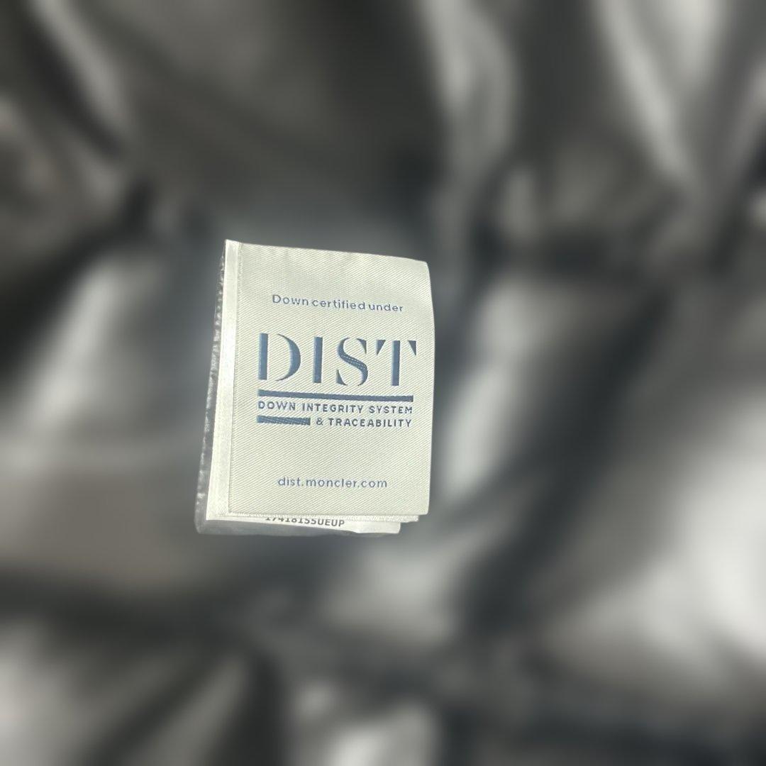 美品MONCLER ブラック ロングダウンジャケット01番