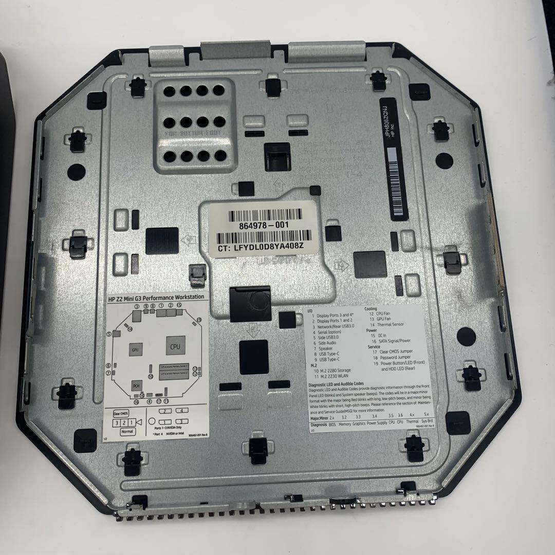 ミニPC HP Z2 Mini G3 WorkStation |Xeon E3-1225v