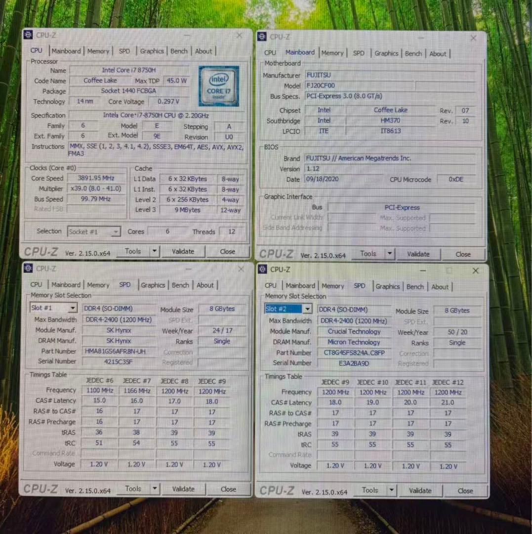 富士通一体型PC/i7-8750H/メ16/256GB+1TB/Office