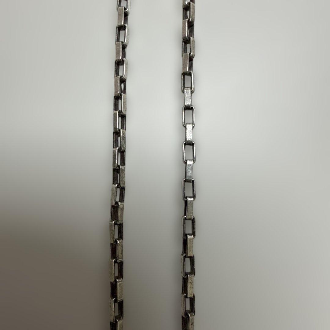 あっくんGUCCI シルバー ネックレス モダンデザイン　☺︎