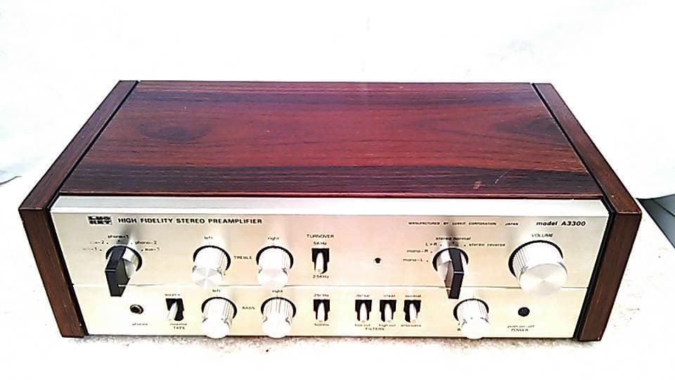 山﨑 美品 LUXMAN A3300 プリアンプ