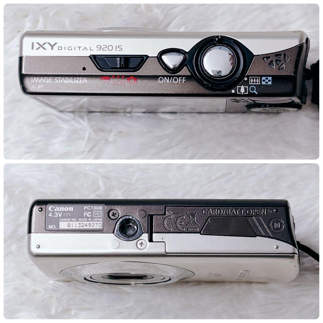 【極美品】Canon IXY DIGITAL 920 IS キャノン ゴールド