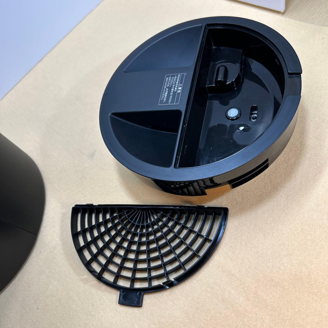 ブラック置き型加湿器 タッチ式操作