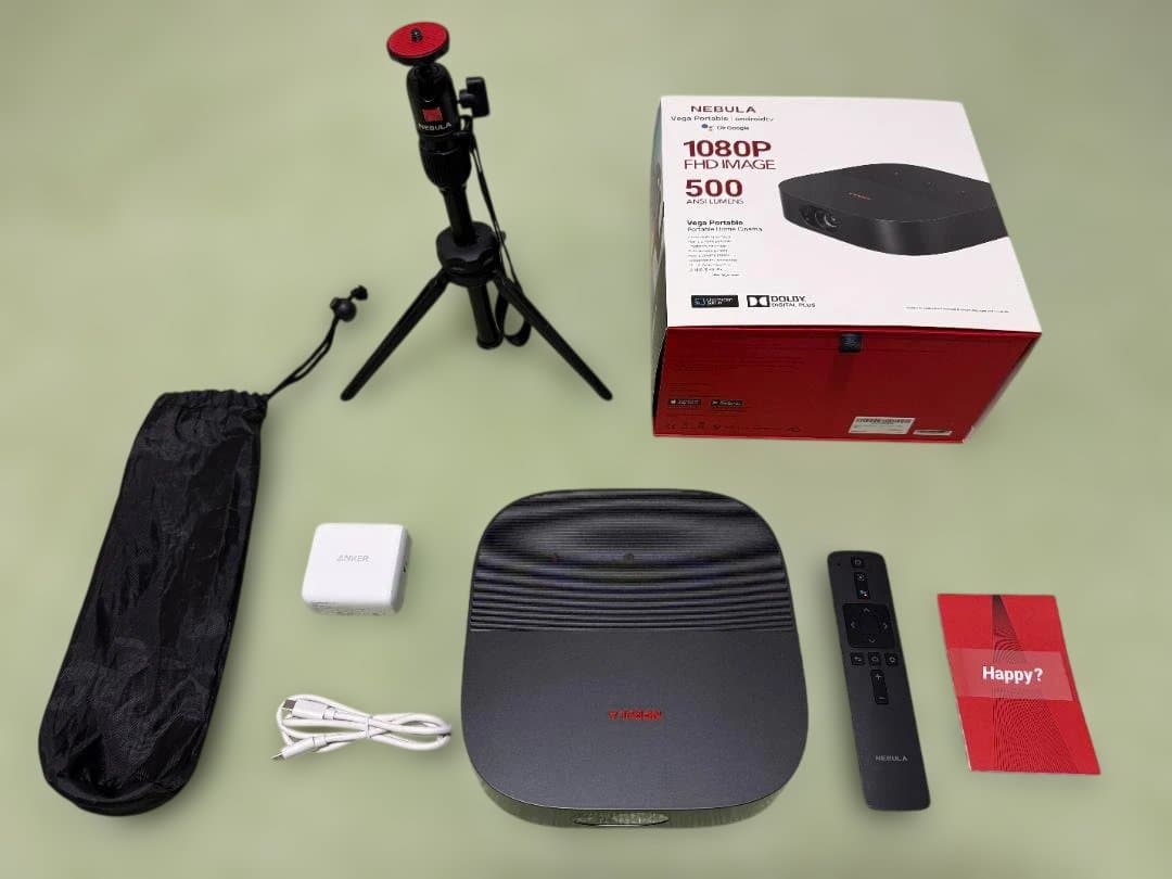 ANKER NEBULA Vega Portable （公式三脚スタンド付き）