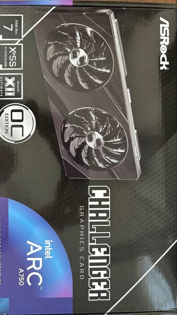 グラフィックボード・グラボ・ビデオカード intel Arc A750