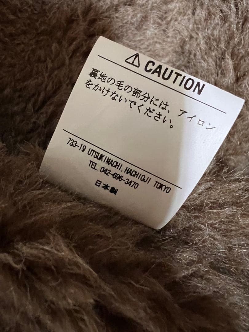 IRON HEART ロングコート 日本製 アルパカ ミリタリーモッズ XL