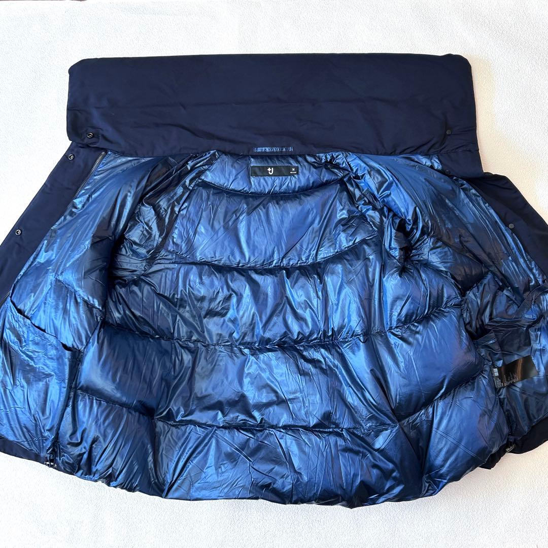極美品☆UNIQLO +j ハイブリッド ダウンジャケット ネイビー M 復刻版