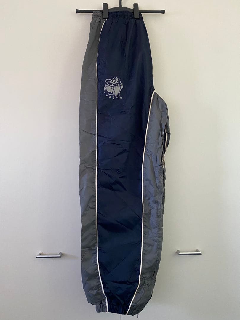 ETOWN ナイロンジャケット セットアップ　XL ネイビー/グレー