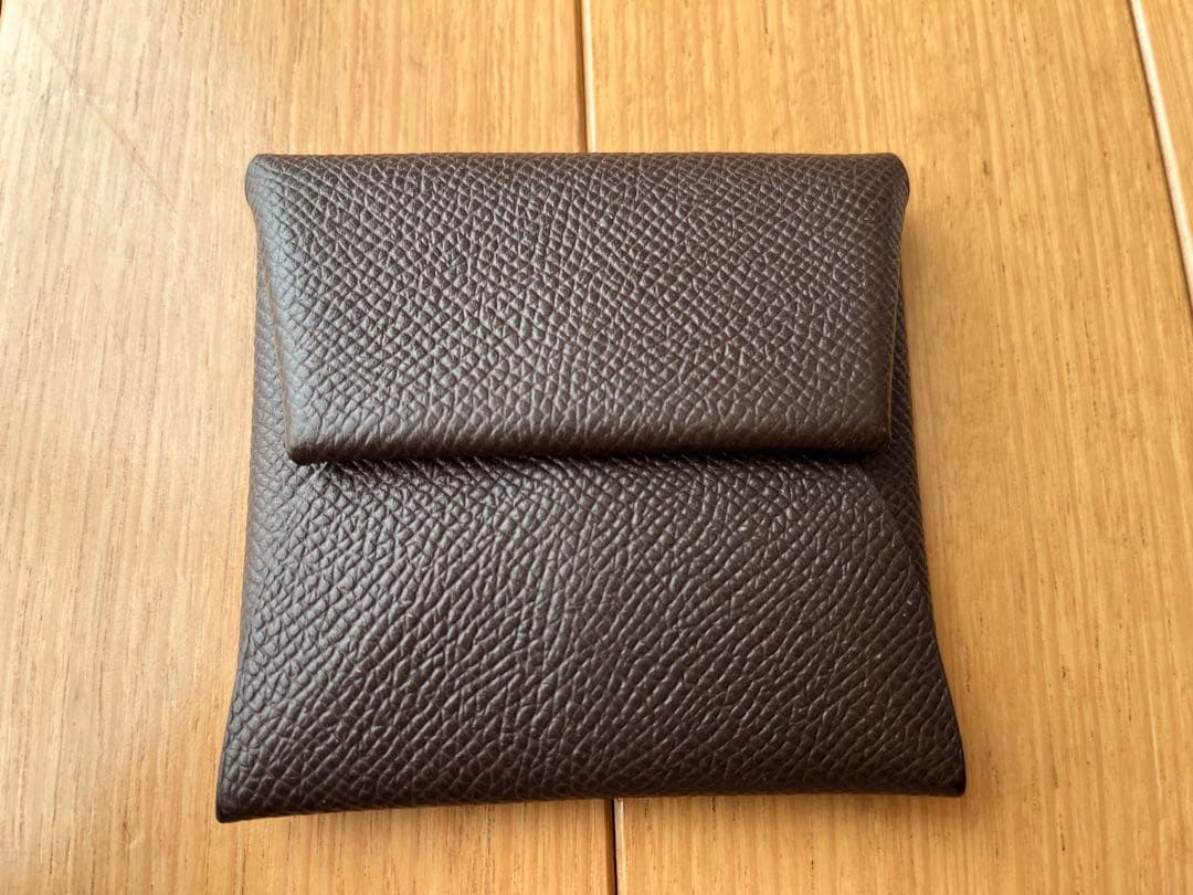 エルメス　バスティア　D刻印　ブラウン美品