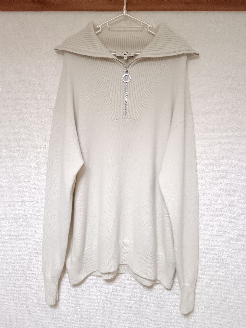 tanakas08228スタジオ ニコルソンOVERSIZEDZIPニット