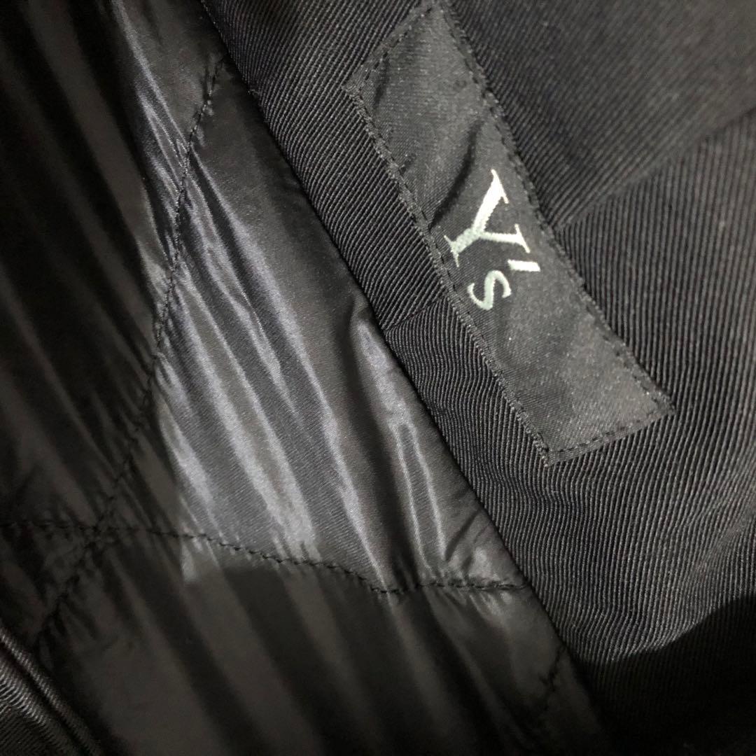 y's NY/CHINO CLOTH WRAP COAT ラップコート　ワイズ