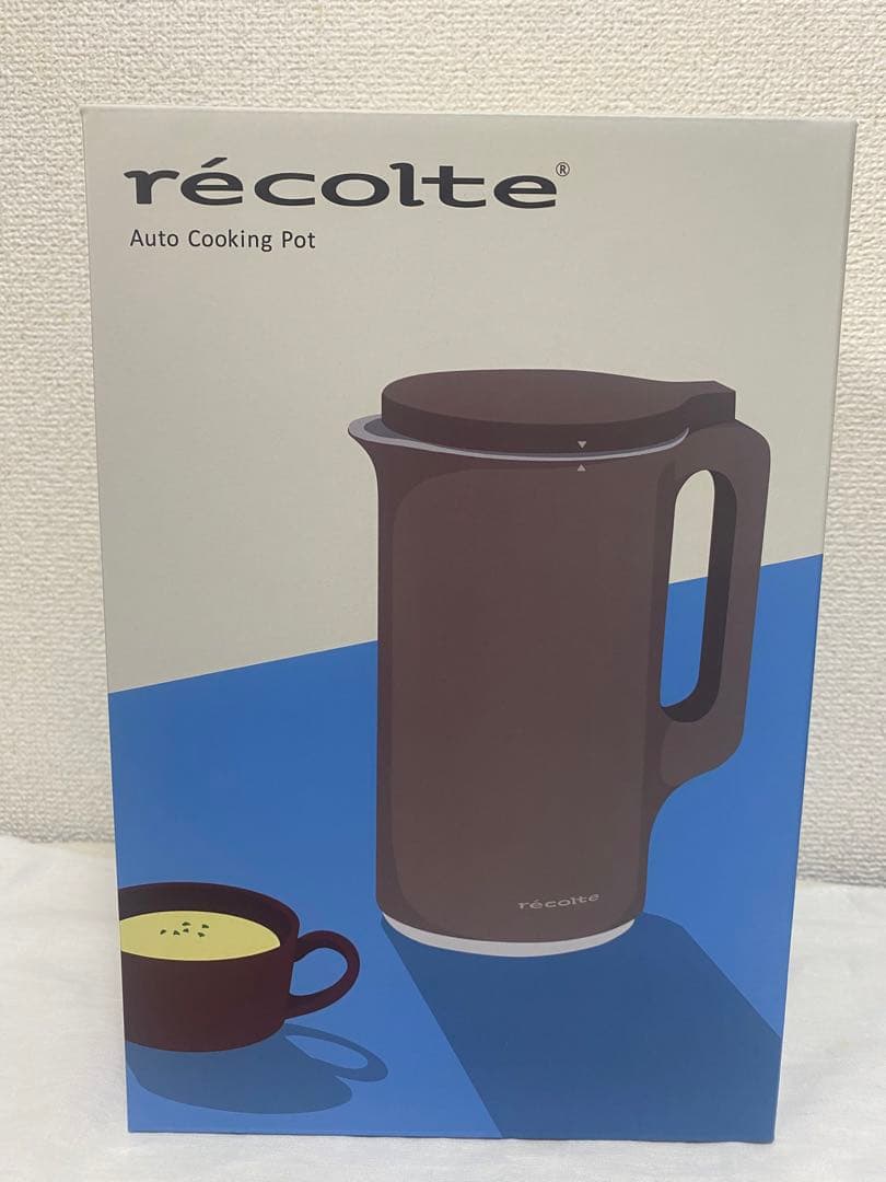 recolte レコルト 自動調理ポット スープメーカー 大容量 約600ml