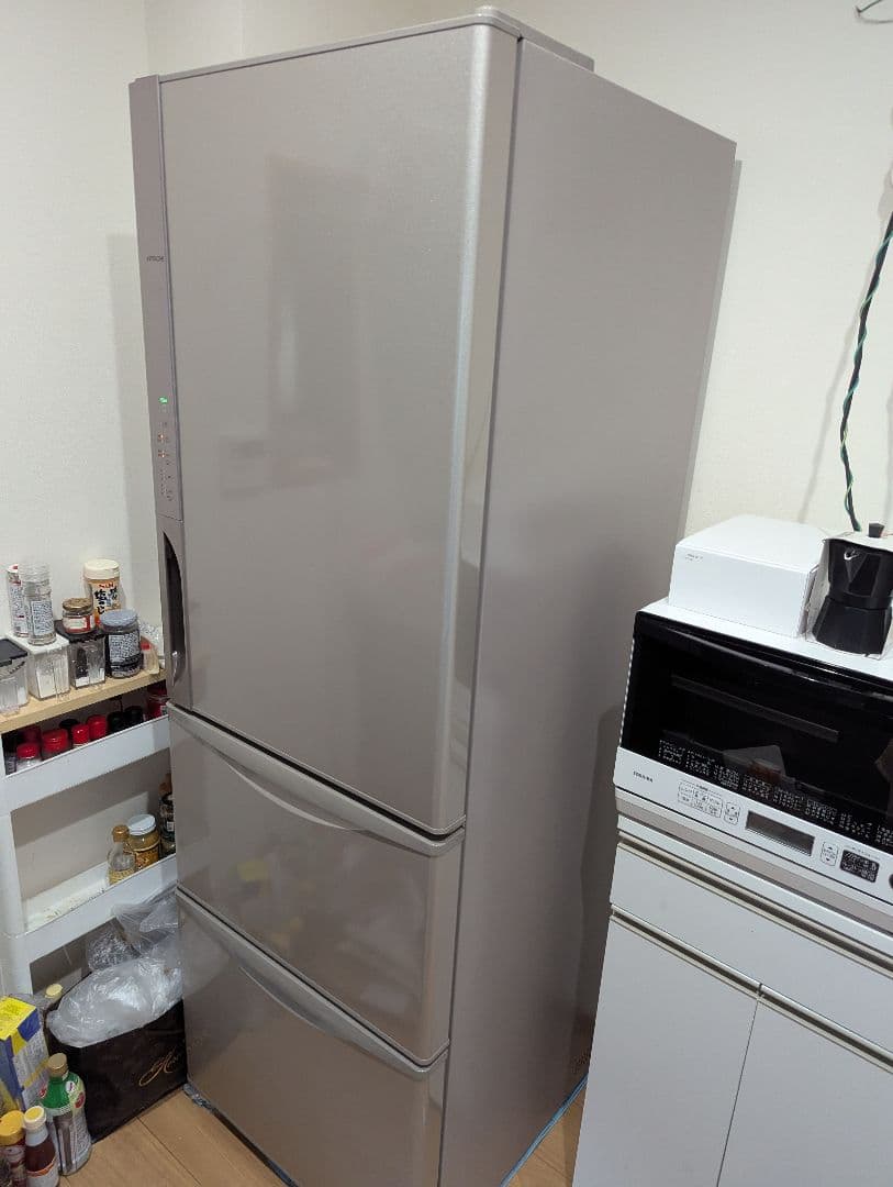 日立 冷蔵庫 375L 2017年製