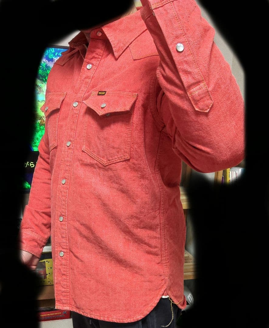 アイアンハート　冬仕様ウエスタンシャツ