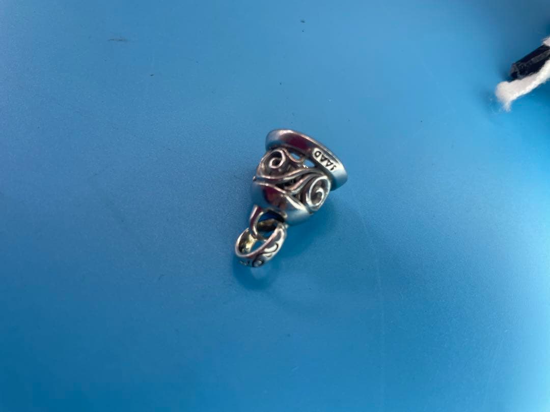 SAAD サード　ベル　シルバー純度92.5％　925 ネックレストップ